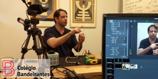 Bandeirantes migra rapidamente para o online e aulas continuam no ambiente digital