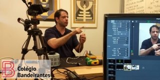 Bandeirantes migra rapidamente para o online e aulas continuam no ambiente digital