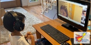 Com aulas e encontros online, Escola Viva segue com o processo pedag&oacute;gico e preserva v&iacute;nculo com a comunidade