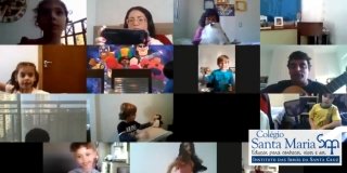 Atividades n&atilde;o-presenciais continuam no Santa Maria com suporte e cuidado em todas as etapas de ensino