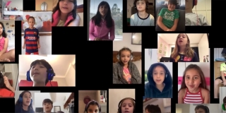 Alunos da See-Saw Panamby formam coral a dist&acirc;ncia e criam clipe musical